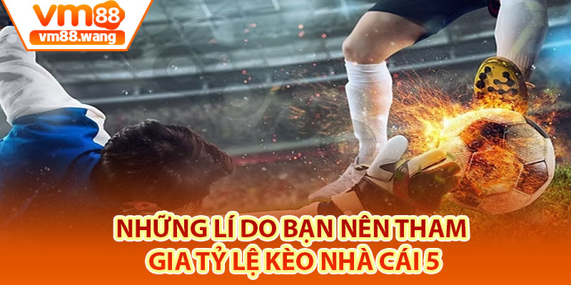 Những lí do bạn nên tham gia tỷ lệ Kèo Nhà Cái 5
